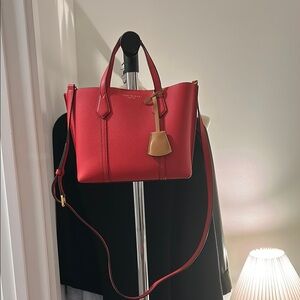 Red Leather Handbag